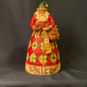 Jim Shore “Santa Naughty/Nice”